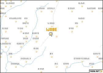 map of Ijabe