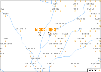 map of Ijaka