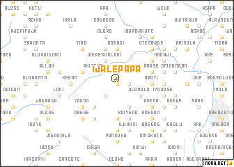 map of Ijale Papa