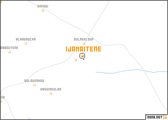 map of Ijamaitene