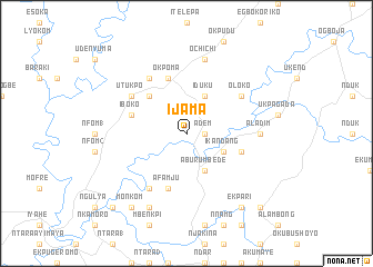 map of Ijama