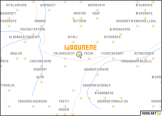 map of Ijaounene