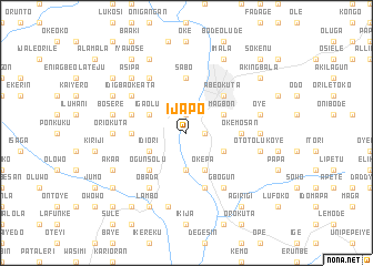 map of Ijapo