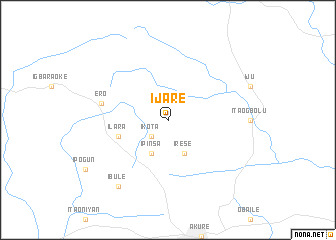 map of Ijare