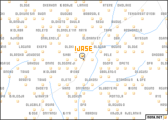 map of Ijase