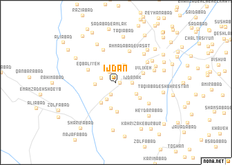 map of Ījdān