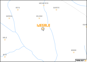 map of Ījegalē