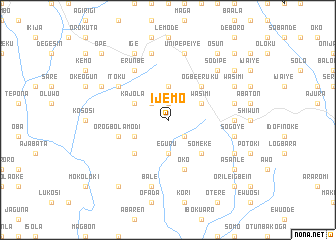 map of Ijemo