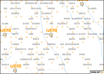 map of Ijemo