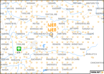 map of I-jen