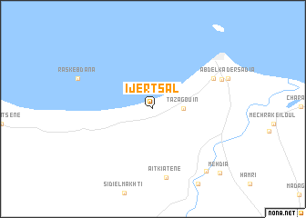 map of Ijertsal