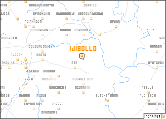 map of Ijibollo