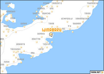 map of Ijinabaru