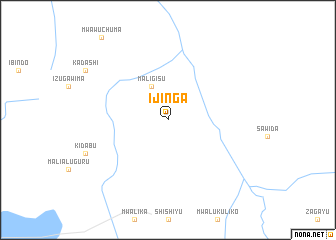 map of Ijinga