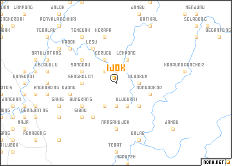 map of Ijok