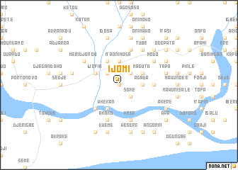 map of Ijomi