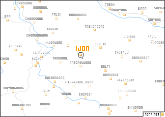 map of Ijŏn