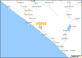 map of Ijo Odo