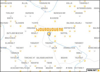 map of Ijouaououene