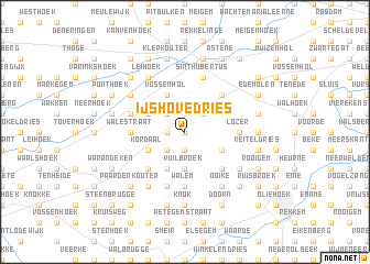 map of IJshovedries