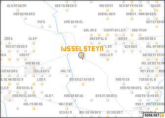 map of IJsselsteyn