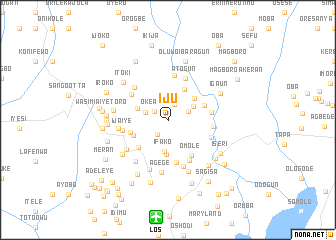 map of Iju