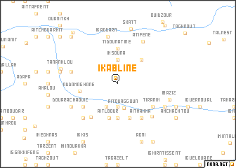 map of Ikábline