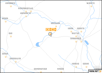 map of Ikaho