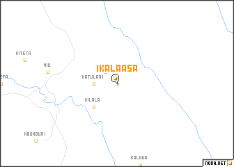 map of Ikalaasa