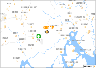 map of Ikange