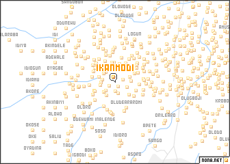 map of Ikanmodi