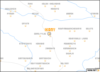 map of Ikany