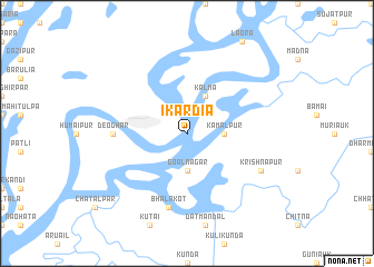 map of Ikardia