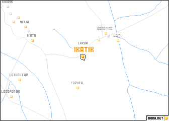 map of Ikatik