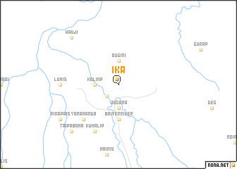 map of Ika