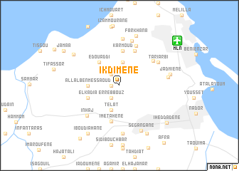 map of Ikdîmene