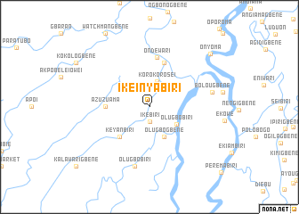 map of Ikeinyabiri