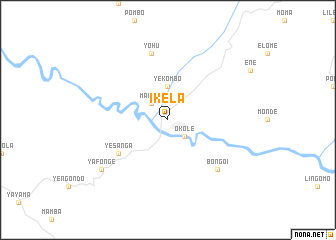 map of Ikela