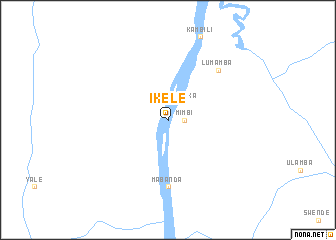 map of Ikele