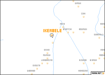 map of Ikembelé