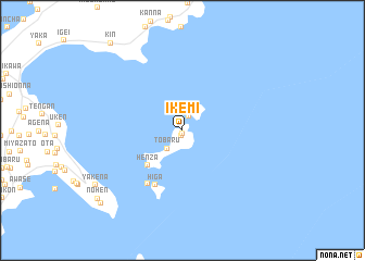 map of Ikemi