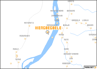 map of Ikengbégbélé