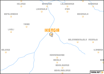 map of Ikengia