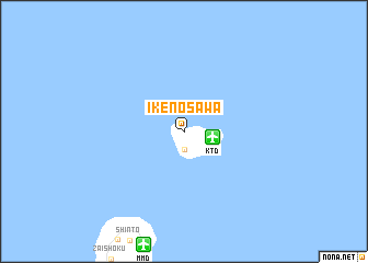 map of Ikenosawa