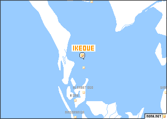 map of Ikéoué