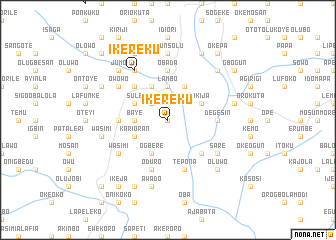 map of Ikereku