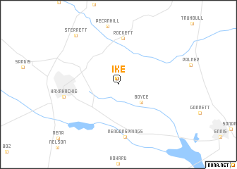 map of Ike
