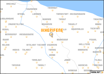 map of Ikherifene