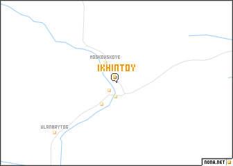 map of Ikhintoy