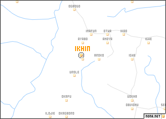 map of Ikhin